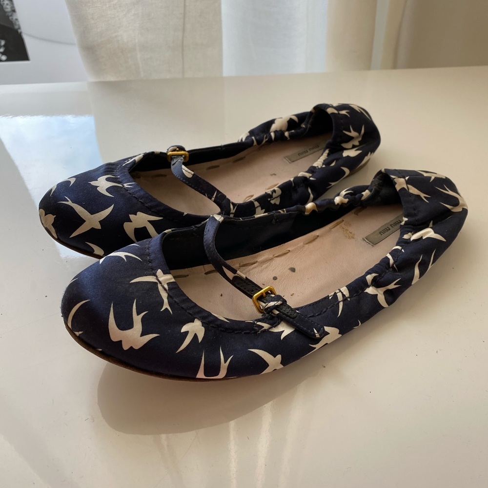 Vintage MIu MIU flats - Picture 3 of 4